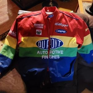 Jeff Gordan Du Pont racing jacket